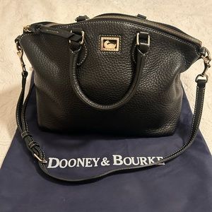 Dooney and Bourke Black Leather Tote
